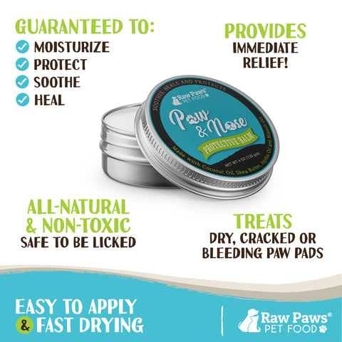 Paw, Nose and Wrinkle Wax for Dogs & Cats, 4-oz