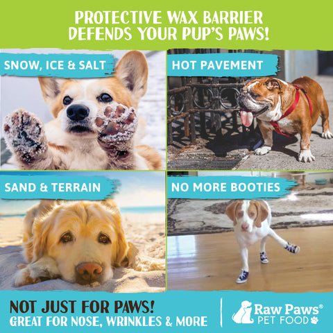 Paw, Nose and Wrinkle Wax for Dogs & Cats, 4-oz