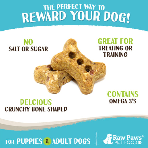 Mini Bones for Dogs - Sweet Potato & Honey Recipe, 10-oz