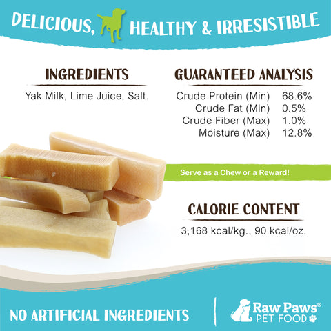 Himalayan Yak Chews for Dogs, Small - 10-ct