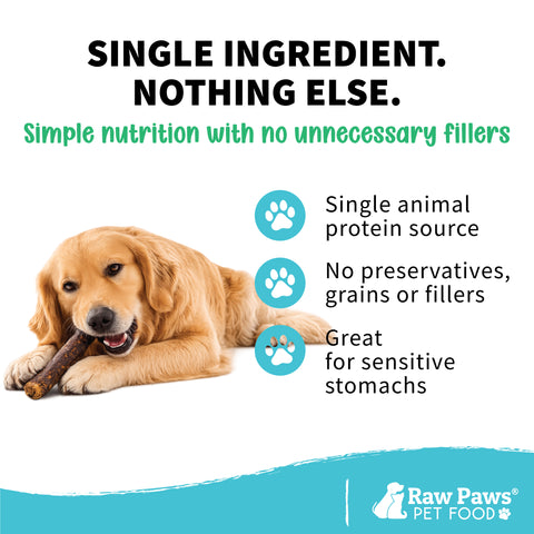 Wild-Caught Venison Treats for Dogs, 6-oz