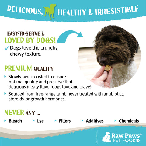 Lamb Lung Treats for Dogs, 8-oz