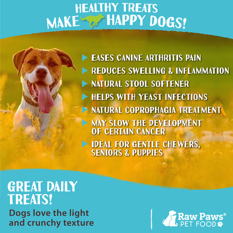 Green Lamb Tripe Sticks for Dogs - 6-inch