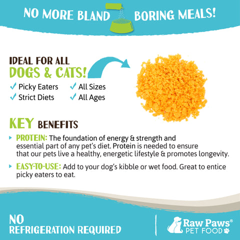 Boost Freeze Dried Wisconsin Cheddar Cheese Pet Food Topper, 3.2-oz