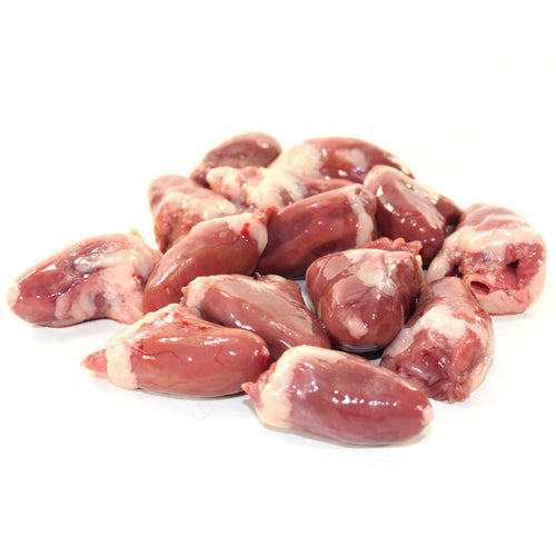 Raw Paws Chicken Hearts for Dogs & Cats, 2-lb