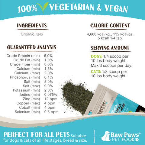 Organic Kelp for Dogs & Cats