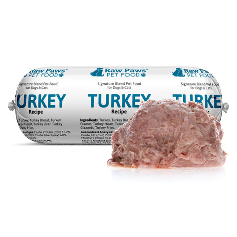 Signature Blend Pet Food for Dogs & Cats - Turkey Recipe, 1-lb