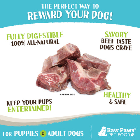 Meaty Beef Bones for Dogs, 2-lb