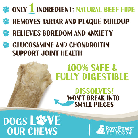 Compressed Rawhide Sticks for Dogs, 10-inch - 100-ct (Bulk)