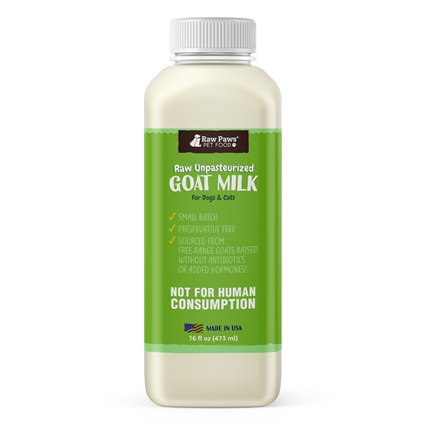 Raw Paws Goat Milk for Dogs & Cats, 16 fl oz