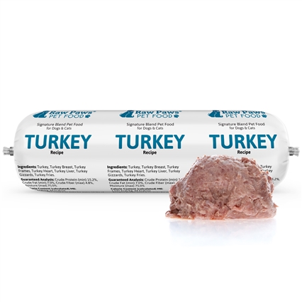 raw ground turkey for dogs