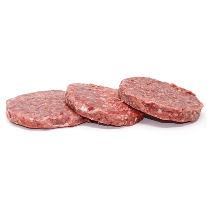Raw Paws Beef Patties for Dogs & Cats, 8 oz - 10 ct